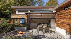 ADUs are permitted throughout Vancouver, Canada, and many are akin to custom homes in workmanship and price. Designed and built by Lanefab, this ADU matches the main house in style and exterior materials. Photos (above and below): Colin Perry/Lanefab
