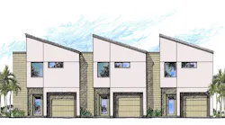 The Front Elevation Of The Santa Rosa From Edi International Shown Here Has A Contemporary Look, But A Variety Of Architectural Styles Can Be Used To Fit Any Region