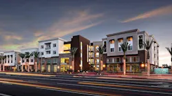 Street Elevation Of Clark Commons Affordable Housing By Danielian Associates