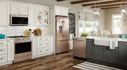 Combine beauty and efficiency with Whirlpool Smart Appliances in Fingerprint-Resistant Sunset Bronze
