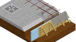 For an under-slab vapor barrier to be most effective, it should be in direct contact with the underside of the slab. (Illustration: courtesy IBACOS)