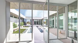 The Kolbe VistaLuxe Collection’s AL line offers thermally broken, all-aluminum windows and patio doors in a range of styles that deliver the look of steel at lower cost, achieve heights to about 8 feet, and feature energy-efficient low-emissivity insulated glass.