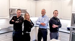 Adair Homes identified applying for the National Housing Quality Award as an action step for its mission to be the West's most respected on-your-lot builder. Adair's team wrote in its application: “Achieving NHQ Gold is the primary goal, but we also recognize that the professional evaluation of our operations is equally as valuable.” From left: Jim Sattler, VP of operations; Ann Rivers, CFO; Byron Van Kley, CEO; Josh Biggs, SVP of strategic growth. Adair Homes identified applying for the National Housing Quality Award as an action step for its mission to be the West's most respected on-your-lot builder. Adair's team wrote in its application: “Achieving NHQ Gold is the primary goal, but we also recognize that the professional evaluation of our operations is equally as valuable.” From left: Jim Sattler, VP of operations; Ann Rivers, CFO; Byron Van Kley, CEO; Josh Biggs, SVP of strategic growth.