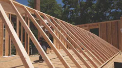 Framing a house using BMC's Ready-Frame pre-cut package speeds construction, saving labor hours and cutting down on waste. | Photo: courtesy BMC