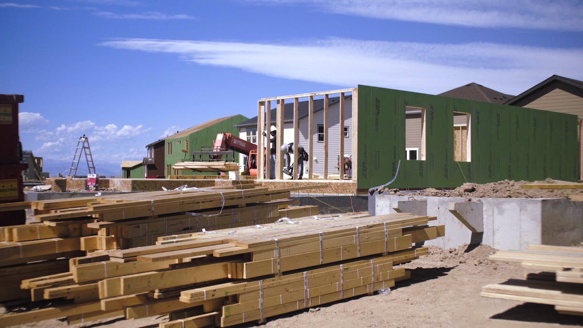 Packages of precut wall framing members are delivered to the jobsite with all components marked for easy assembly. | All photos: courtesy Construction Instruction