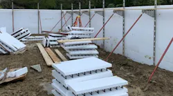 Ohio builder Charis Homes uses insulated concrete forms (ICFs) to build the Sustainable, Healthier Home in collaboration with Pro Builder Media and the Energy and Environmental Building Alliance. | All photos: Cody Miller