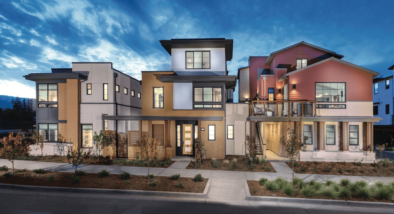 Bellaterra, the residential component of a two-phase development plan in Los Gatos, Calif., includes 76 detached bungalows arranged as garden clusters to maximize density without sacrificing outdoor livability. Scroll down to find out more.
