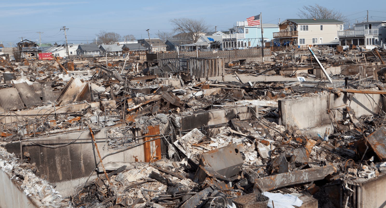 The aftermath from Hurricane Sandy in 2012. | Photo: stock.adobe.com / MISHELLA