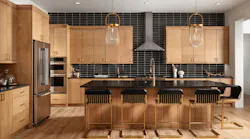 The Kitchen In Dtj Design's Westerly Premier Collection, Plan 6150 Includes A Back Kitchen To Hide Culinary Messes Scroll Down To See More Photos Of The Project And Other Kitchen Design Ideas