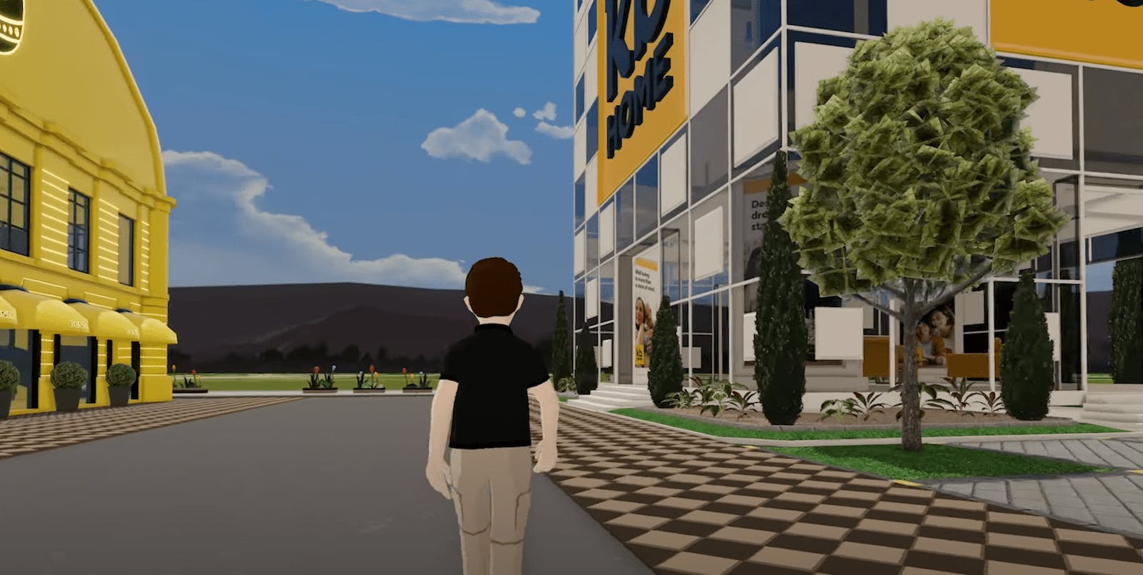 By merging the physical and digital worlds in a seamless, interactive way in KB Home&rsquo;s virtual new-home community in the metaverse, the home builder offers homebuyers another way to explore a KB community. | Image: KB Home