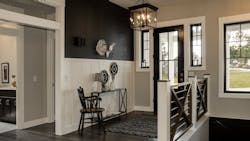 Newer homes like this one are more likely to be constructed with no- or low-VOC paints, glues, flooring, cabinetry, and finishes that decrease indoor air pollutants. But mechanical ventilation systems are still a must in new construction, which creates a much tighter building envelope than older homes. Newer homes like this one are more likely to be constructed with no- or low-VOC paints, glues, flooring, cabinetry, and finishes that decrease indoor air pollutants. But mechanical ventilation systems are still a must in new construction, which creates a much tighter building envelope than older homes.