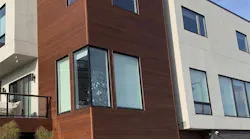 Modern Exteriors Continue To Be Popular This Home Uses Lignia Fsc Certified Softwood Siding In Combination With Other Materials To Break Up The Façade's Massing And Add Warmth And Texture Scroll Down For More Details