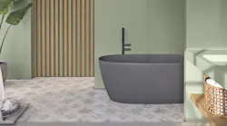 Silestone By Cosentino's Sunlit Days Line (shown On Walls And Sink) Is The Engineered Stone Industry’s First Completely Carbon Neutral Collection Scroll Down To Find Out More