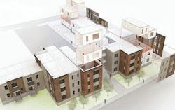 Prefabricated unit modules allowed St. Ambrose Apartments to provide residents with enhanced sound and thermal insulation. This affordable housing development came in on time and budget, despite being constructed during one of the worst winters on record. Understanding how prefabrication can both improve unit quality and reduce uncertainty requires knowledge of its constraints. Prefabricated unit modules allowed St. Ambrose Apartments to provide residents with enhanced sound and thermal insulation. This affordable housing development came in on time and budget, despite being constructed during one of the worst winters on record. Understanding how prefabrication can both improve unit quality and reduce uncertainty requires knowledge of its constraints.