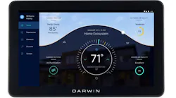 DARWIN tablet interface. Photo courtesy Delos