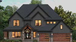 Allison Vaccaro of Brick & Batten often works with customers on new builds. She says she is getting more and more requests for black or near black color palettes. Photo courtesy Brick & Batten