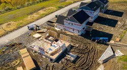 A new home community using modular methods is constructed near Cheat Lake, W.Va. Labor shortages and pandemic supply chain problems are causing many builders to look more seriously at offsite construction methods. Photo by Steve Heap, Dreamstime