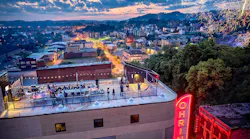 The Ohringer, Braddock’s iconic eight-story furniture store and AIA Housing Winner, has re-emerged as an Arts Incubator and affordable Artist Housing. Photo courtesy Ed Massery