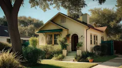 AI-generated Austin, Texas, home exterior in the daytime. All images courtesy All Star Home