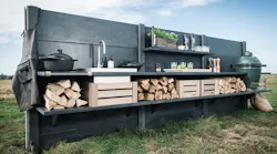 Wwoo Anthracite Outdoor Kitchen