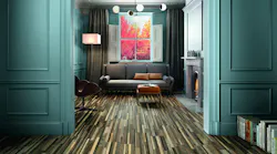 Landmark Ceramics Voayge Multicolor Bright Living Room