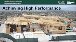 The New American Home 2019 Home Performance Webinar