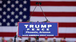 Donald Trump, Mike Pence Podium (28117870074)