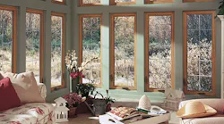Casement windows courtesy of Alside