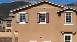 While one-coat stucco has the potential to save time and money, installers make some common mistakes that could lead to latent defect issues. (Photo: courtesy IBACOS)