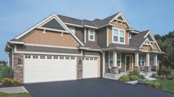 Stone looks, wood looks, and the promise of low maintenance all feature in this year's exterior products category of the Top 100. (Photo: courtesy LP SmartSide)