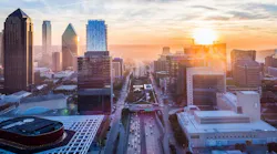 Downtown Dallas Smoke Sunset By Still Motion Media - Adobe Stock