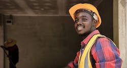 The median age of a construction worker in the U.S. is 41, but in some parts of the country the median age of a construction worker is closer to 47, so it's essential we get younger people interested in careers in construction. The median age of a construction worker in the U.S. is 41, but in some parts of the country the median age of a construction worker is closer to 47, so it's essential we get younger people interested in careers in construction.