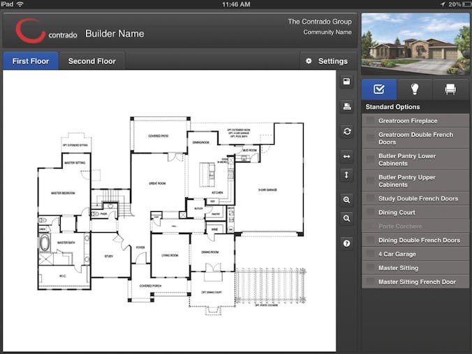 Interactive Floor Plans and Customer Discovery Centers | Pro Builder