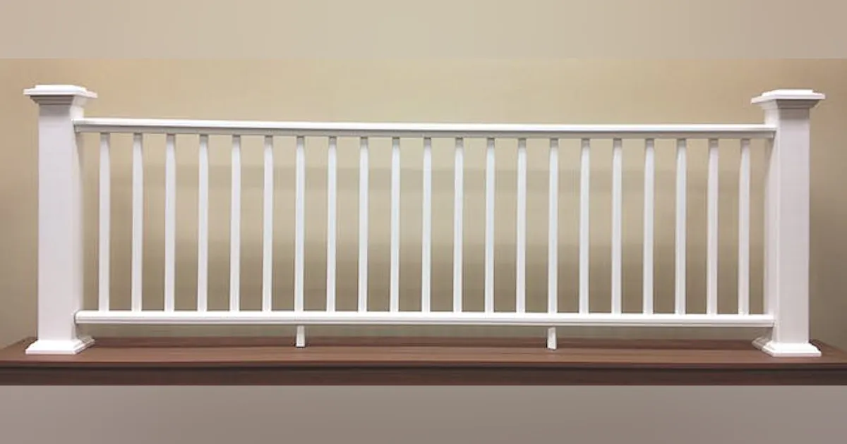 Azek Railing Profiles AZEK 10-foot Rail Sections | Pro Builder