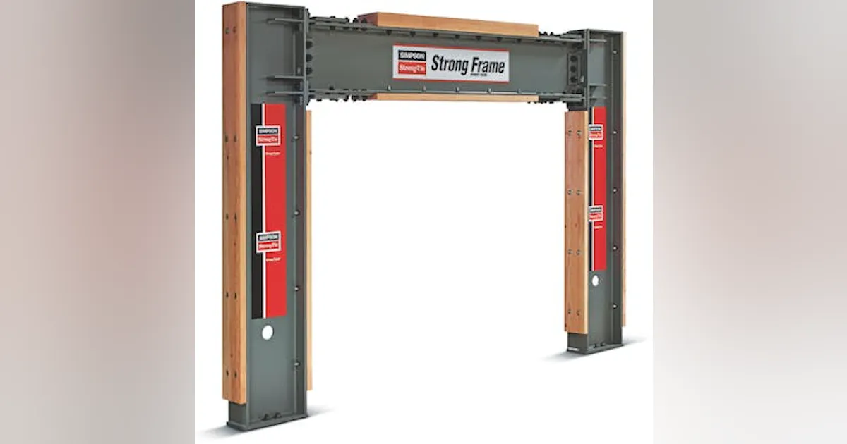 Simpson Strong Frame Special Moment Frame | Pro Builder