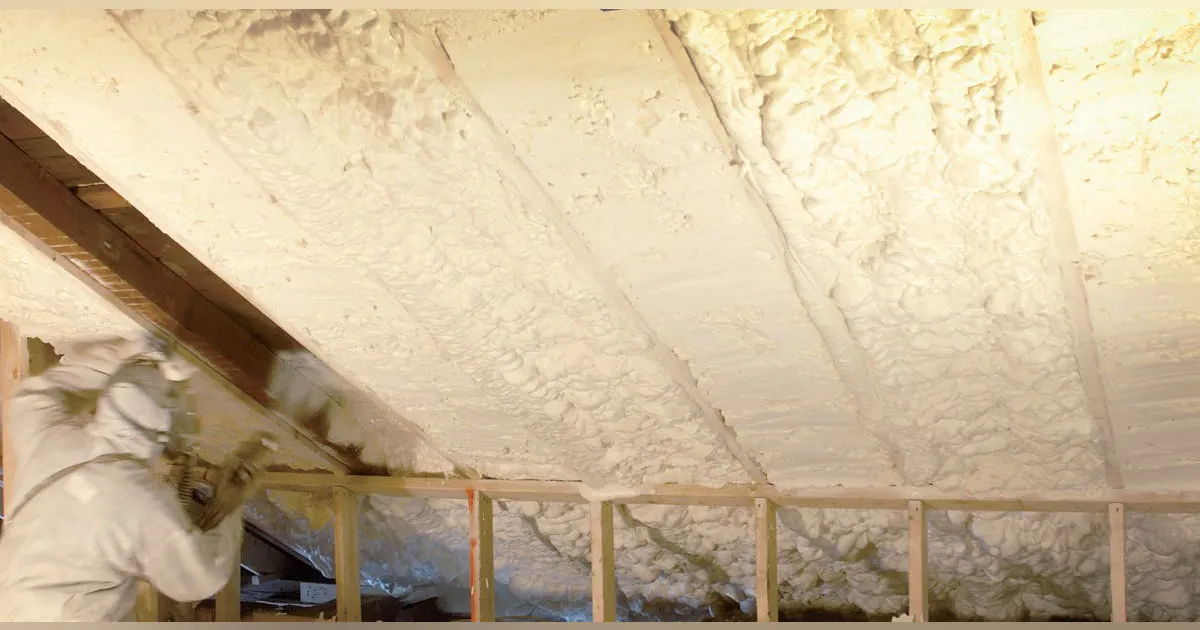 Polyicynene Spray Foam Insulation | Icynene | Pro Builder
