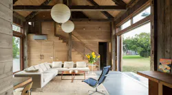 John Barrows of P3 Builder Group in New York achieved a HERS rating of -22 for this 2,200-square-foot electric home with 1.2 kW of photovoltaic panels. Photo courtesy John Barrows