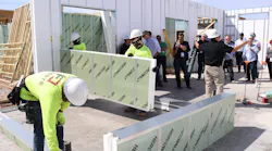 Installation Of The Hercu Tech Panel Wall System By So Della Construction