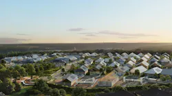 The Genesis Collection at Wolf Ranch will be printed using ICON's robotics technology, allowing for 'less waste and more design freedom,' according to the company. Photo courtesy ICON