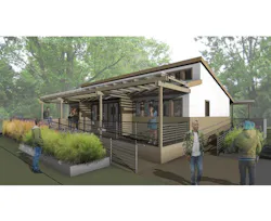 66fdcd6da897b57dfab21bdc Digital Rendering Of Exterior Of Survival House An