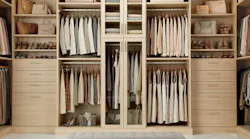 California Closets Transitional Custom Closet High Ceilings 0