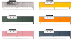 Brown Jordan Outdoor Kitchens Elements Outdoor Cabinets Colors