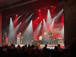 Blues musician Albert Cummings performs on stage Blues musician Albert Cummings performs on stage