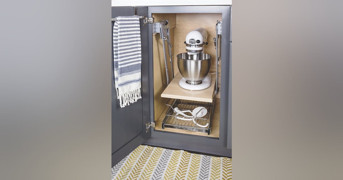 Hardware Resources Introduces Spring-Loaded Lift For Heavy Kitchen ...