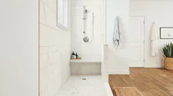 State Of Grace Porcelain Marble Tiles Bathroom