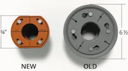 Infinity Drain New Compact Design Old V New