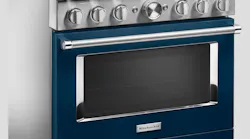 Whirlpool%20 Appliances Kitchen Aid Connected Commercial Style Range Ink Blue