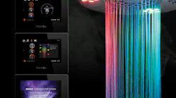 Serenity Light Sound Rain Head Chromatherapy