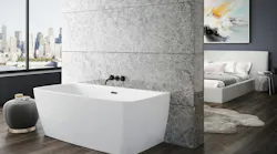 Bain Ultra Vibe Back To Wall 5828 Urban Bath Tub