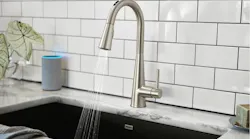 U By Moen Smart Faucet In Sleek Spot Resist Stainless Steel